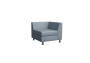 Секция с подлокотником одноместная левая PR.SP-1 (L)