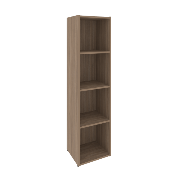 Модуль основной 4 ячейки Locker Plus LK.OM-4 408x350x1593 (Дуб Аризона)