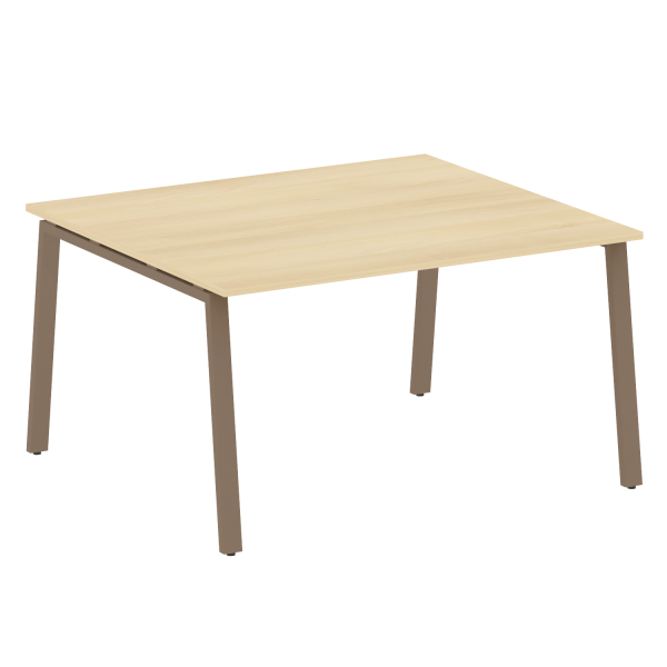 Стол для переговоров (1 столешница) на А-образном м/к Metal System Style БА.ПРГ-1.3 1400x1235x750