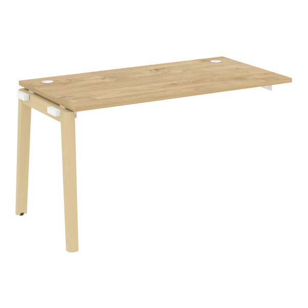 Наборный элемент рабочей станции на деревянных опорах Onix Wood OW.1.NRS-3.7 1380x720x750
