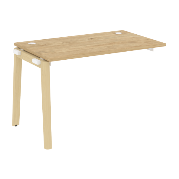 Наборный элемент рабочей станции на деревянных опорах Onix Wood OW.1.NRS-2.7 1180x720x750