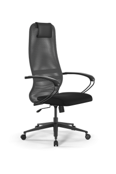 Кресло для руководителя Метта Sit 8 B1-8K - X1+UMF(X1) /Uh00/Wh00/K1bL(M09.B11.G19.W02)
