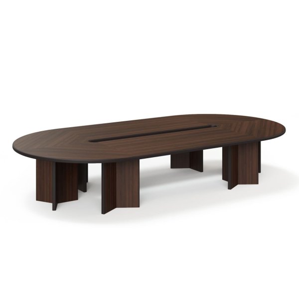 LEGNO Стол переговоров 416х216 (ОРЕХ)