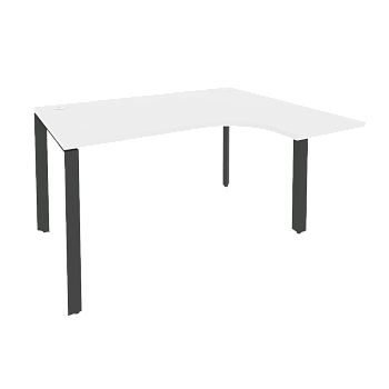 Стол эргономичный правый на П-образном м/к Onix O.MP-SA-3R 1380x1180x750