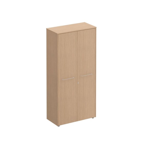 Шкаф закрытый высокий Reventon МЕ 346 940x460x1960 (Зебрано песочный)