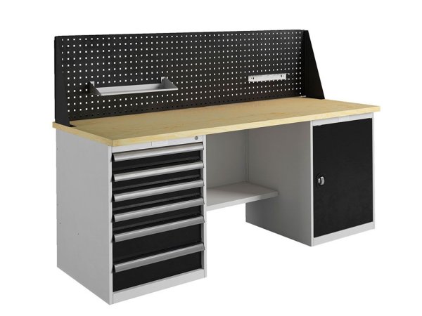 Верстак Expert T W200 комплект10 (ExpTW200.T6/T1.010) (Серый)