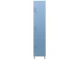 Шкаф для раздевалок WL 13-40 голубой/белый