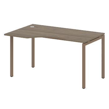 Стол криволинейный левый Metal System Style БП.СА-2 Л 1400x900x750