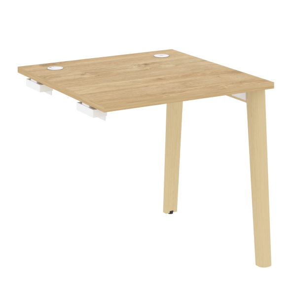 Стол-приставка к опорным элементам на деревянных опорах Onix Wood OW.SPR-0.8 780x800x750