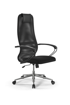 Кресло для руководителя Метта Sit 8 B1-8K - X1+UMF(X1) /Uh00/Wh00/K1bL(M09.B23.G18.W01)