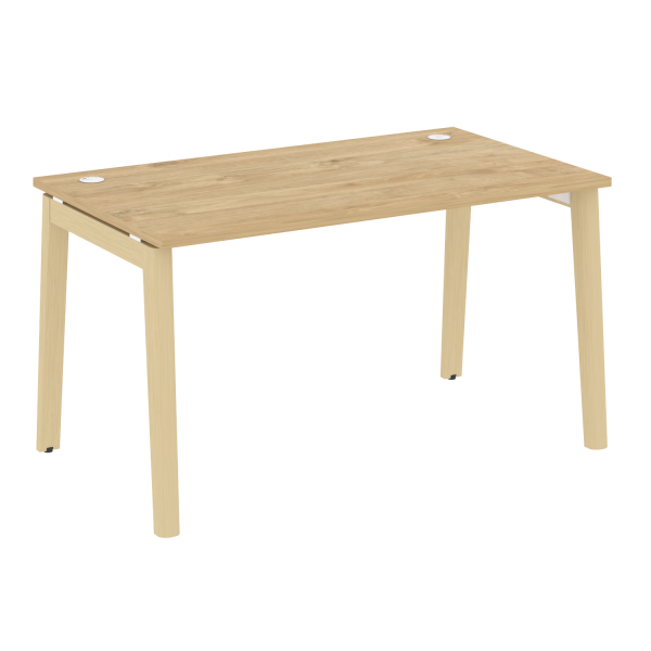 Стол рабочий на деревянных опорах Onix Wood OW.SP-3.8 1380x800x750