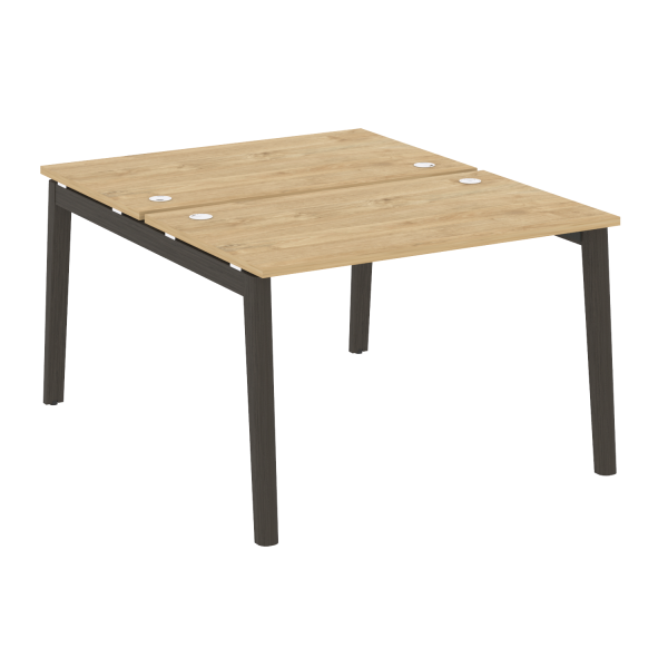 Рабочая станция на деревянных опорах Onix Wood OW.D.RS-2.2.7 1180x1475x750