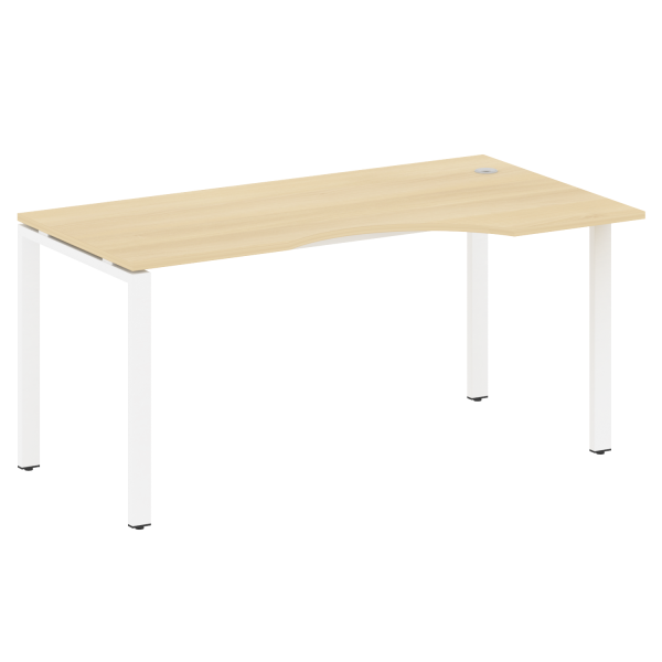 Стол криволинейный правый Metal System Style БП.СА-1 Пр 1600x900x750
