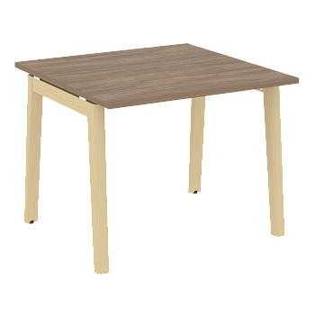 Стол переговорный на деревянных опорах Onix Wood OW.PRG-1.1 980x980x750