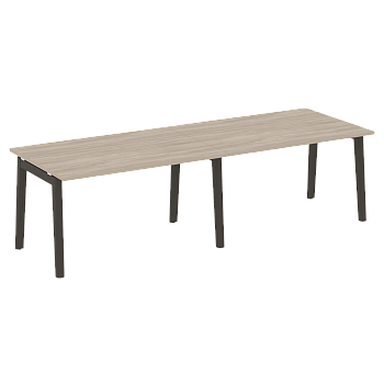 Стол переговорный на деревянных опорах Onix Wood OW.PRG-2.3 2760x980x750