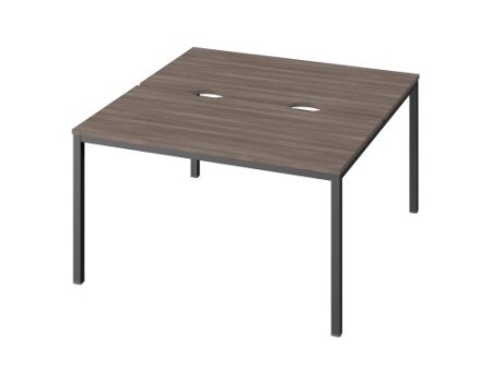 Стол-тандем Public comfort CL-41 1350x1432x740 (Джара ГосфортАнтрацит)