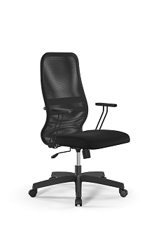Кресло для руководителя Метта Sit 8 B2-8T - X1+UMF(X1) /Uh00/Wh00/T1bp-b(M09.B02.G15.W01)