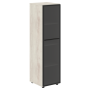 Шкаф колонка со стеклянной дверью правый LOFTIS LMC 40.2(R) 400х430х1517