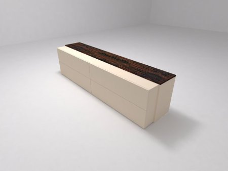 Декоративный топ для блока с ящиками Brix BR.00.39 2440x390x20 (Бежевый (акрил))