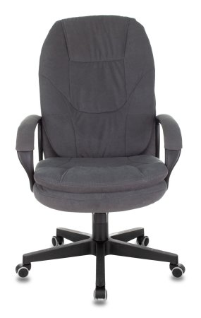 Кресло руководителя CH-868N Fabric серый Alfa 44 крестов. пластик (Серый)