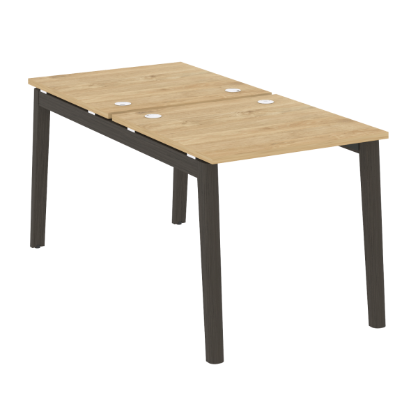 Рабочая станция на деревянных опорах Onix Wood OW.D.RS-2.0.8 780x1635x750