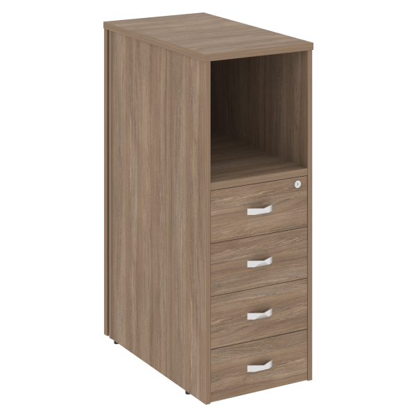 Тумба 4 ящика завершающая, левая Onix O.R-TV-4L 436x767x1185
