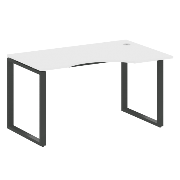 Стол криволинейный правый Metal System Style БО.СА-2 Пр 1400x900x750