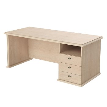 Стол руководителя однотумбовый (правый Raut RDT 188R 1800x800x750