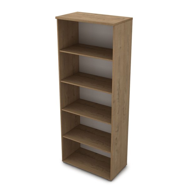 9Ш.005 Стеллаж высокий (800x450x2045) (Teakwood)