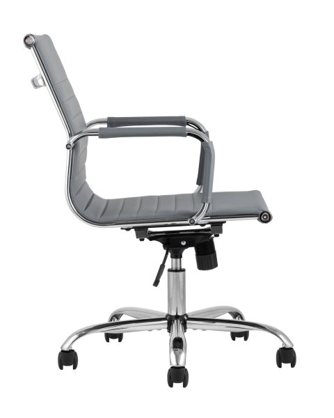 Кресло офисное TopChairs City S серое (Компьютерное кресло City серый)
