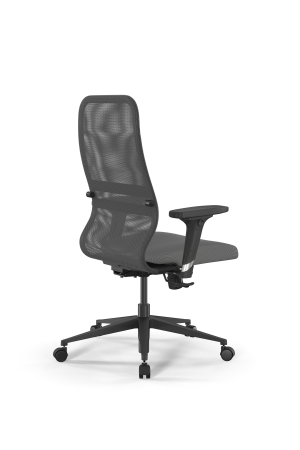 Кресло для руководителя Метта SynchroSit 8 B2-8D - X1+UMF(X1) /Uh00/Wh00/D02P(M20.B11.G19.W02) (Светло-серый)