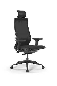 Кресло для руководителя Метта SynchroSit 10 B2-107D - T /Km00/Nb00/D02P/H3mL-2D(M23.B11.G19.W02)